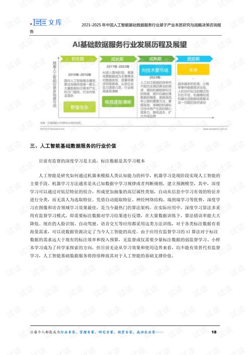 智能賦能，數據先行——2021-2025年中國人工智能基礎數據服務與行業應用集成發展洞察